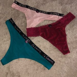 (3) La Senza Panties Size L (Large)